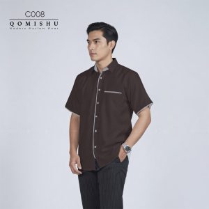 Kemeja Pendek Pria KMQ C008