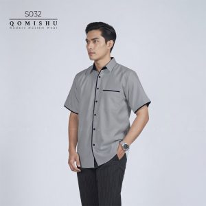 Kemeja Pendek Pria KMQ S032