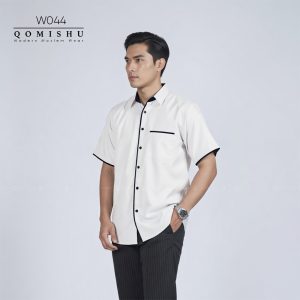 Kemeja Pendek Pria KMQ W044