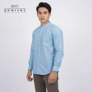Kemeja Panjang Slim-Fit Pria RYOTA B001
