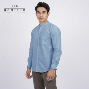 Kemeja Panjang Slim-Fit Pria RYOTA B002