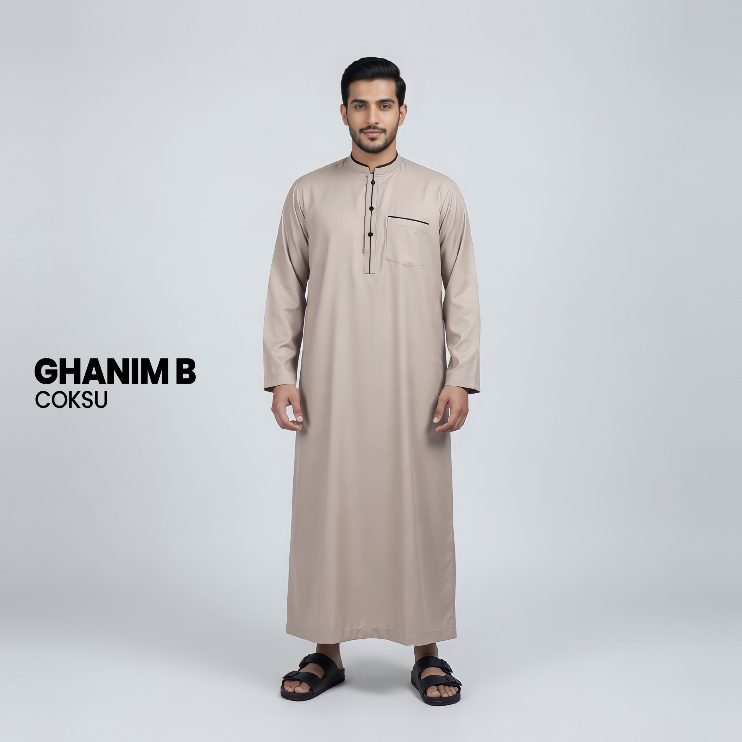 Jubah Premium Pria GHANIM-B Coksu