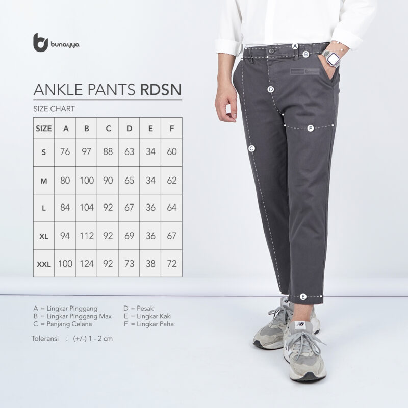 Ankle Pants RDSN Black