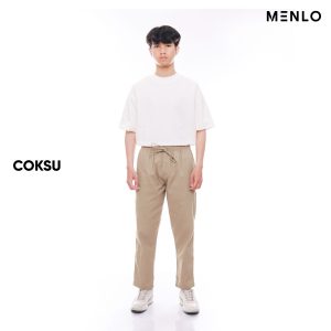 MENLO-Celana Chino Ankle Pants Stretch MoveLite Coksu