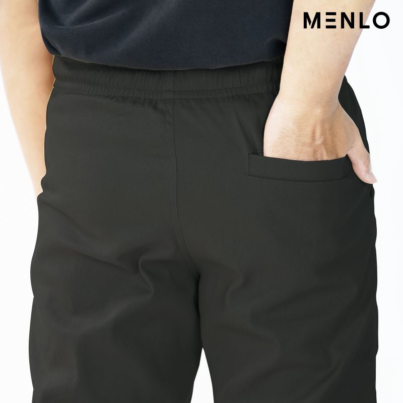 MENLO-Celana Chino Ankle Pants Stretch MoveLite Grey